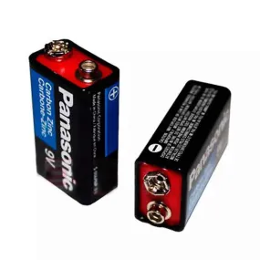12-Pack Panasonic 9V Super Heavy Duty Batteries