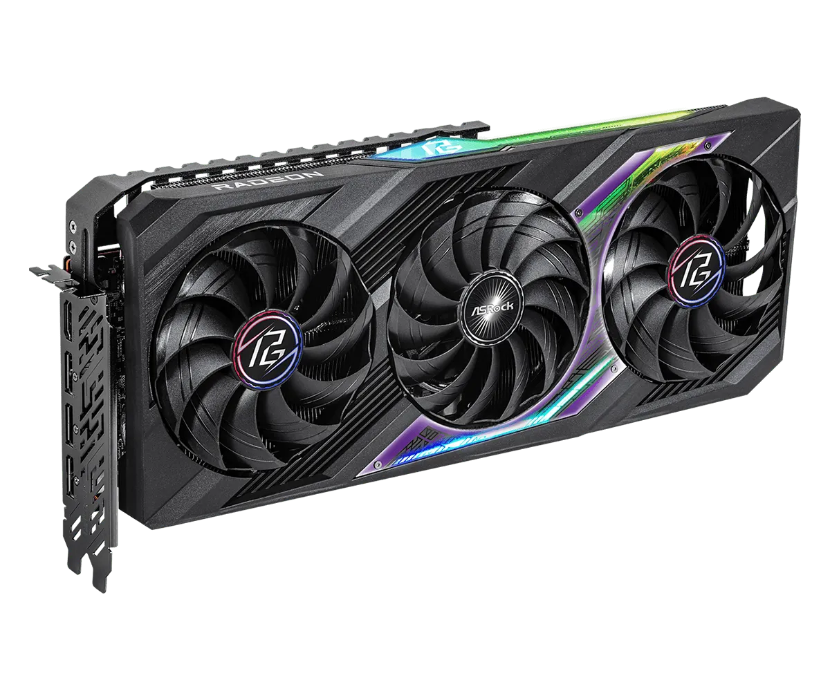 16GB ASRock RX 7800 XT Phantom Gaming OC Graphics Card