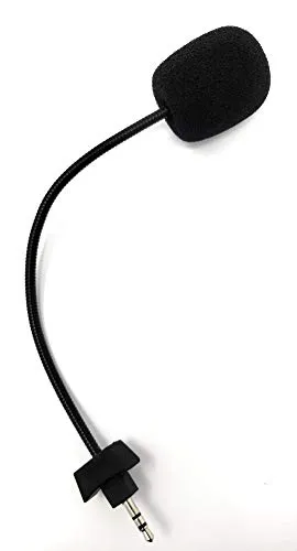 2-Pack Replacement AG9 Game Mics TNE 2.5mm Microphone Boom for PDP Afterglow AG 9 Legendary Collection Sound of Justice AG 9  Armored Wireless Xbox One PS4 PC Computer Gaming Headphones