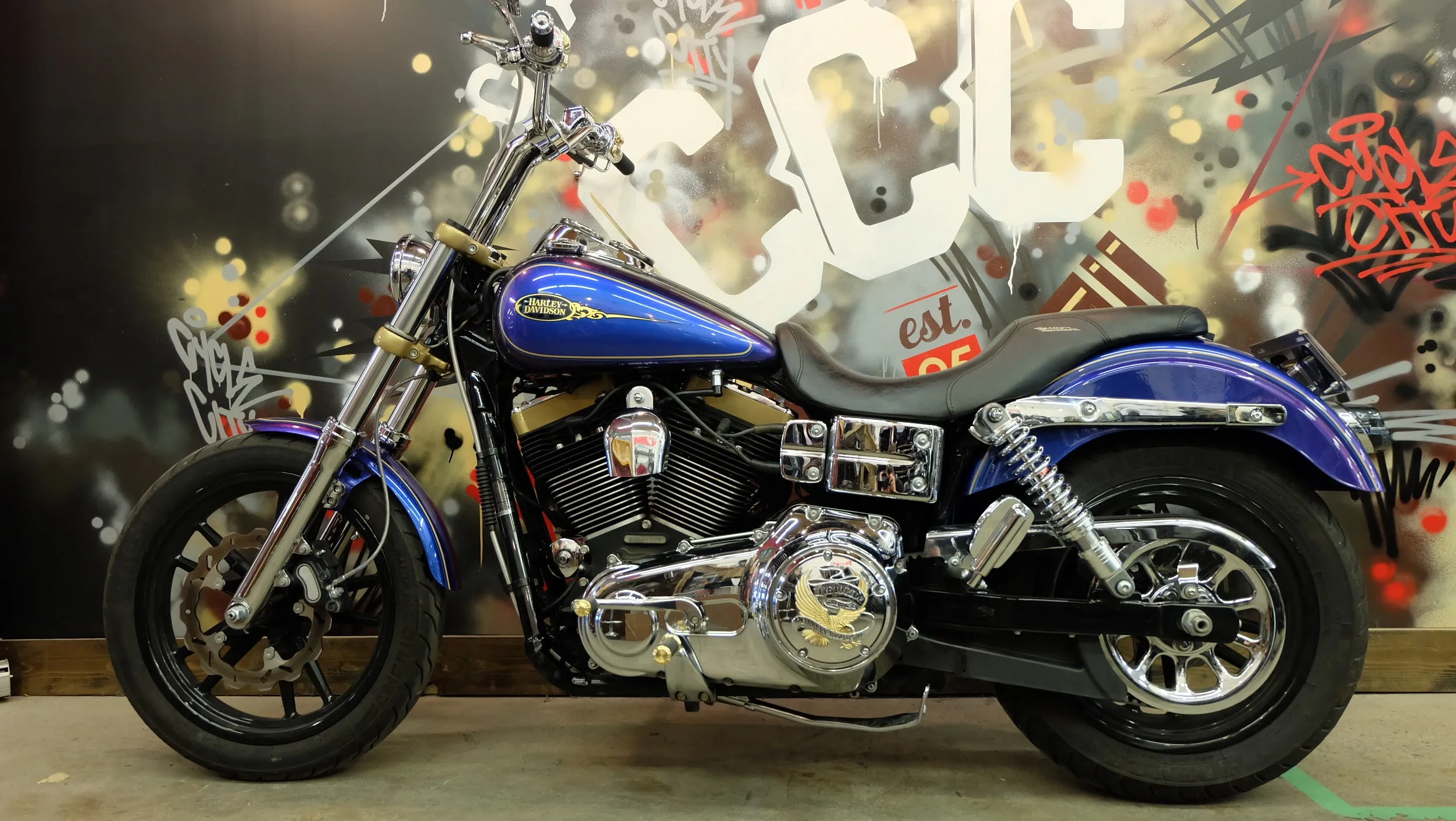 2009 Harley Davidson Custom Dyna Low. Only $349 per month.