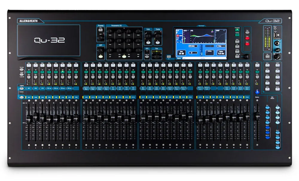 Allen & Heath Qu-32 32-channel Digital Mixer - Chrome Edition