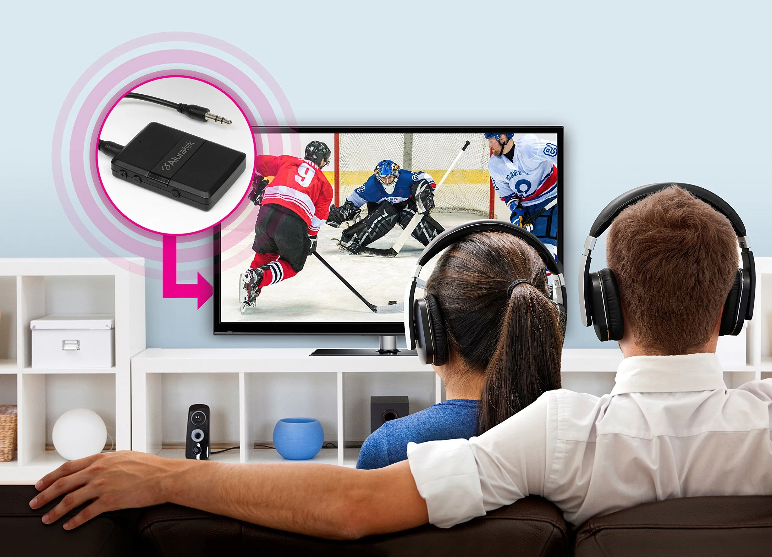 Aluratek ABC01F Universal Bluetooth Audio Receiver and Transmitter