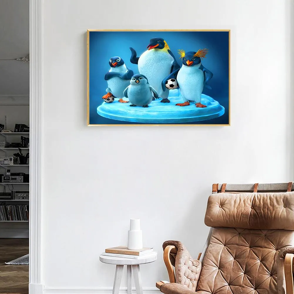 Animal  - Full Round Diamond - 40x30CM