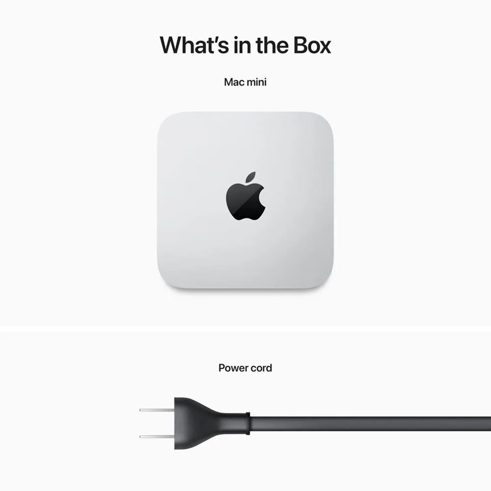 Apple Mac mini - M2 Chip - 8GB RAM - 256GB SSD