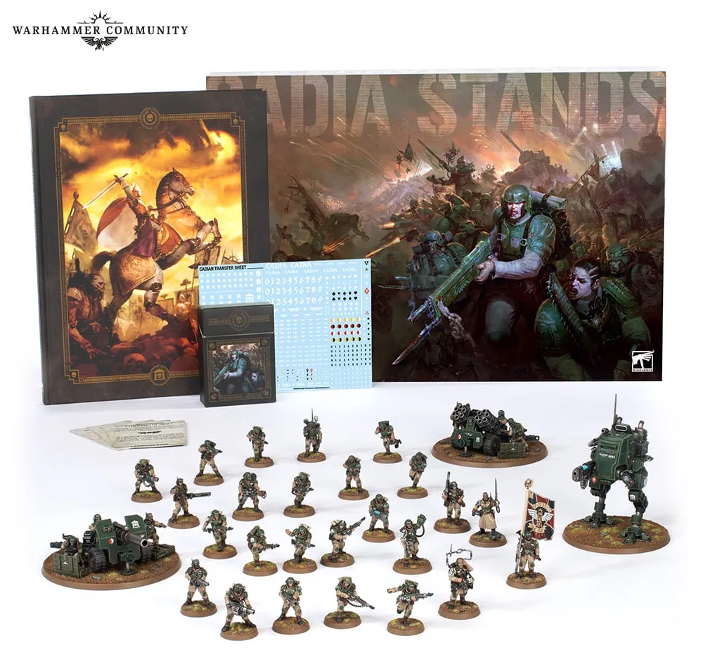 Astra Militarum Army Set Cadia Stands