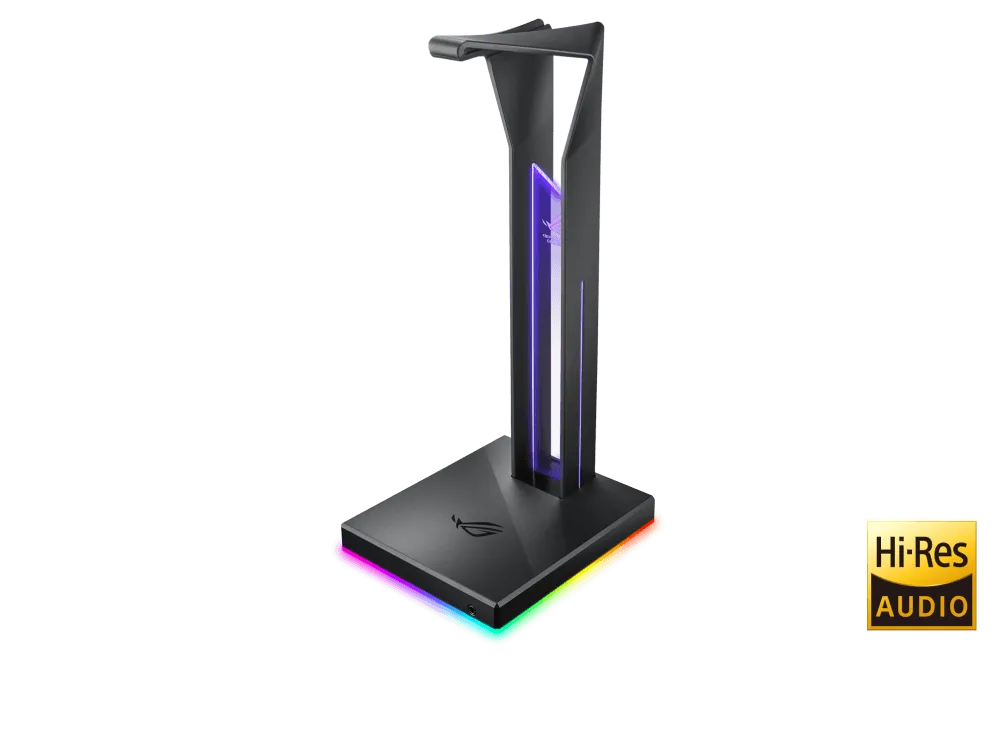 Asus ROG Throne Headset Stand W/ RGB Lighting and Ess Dac