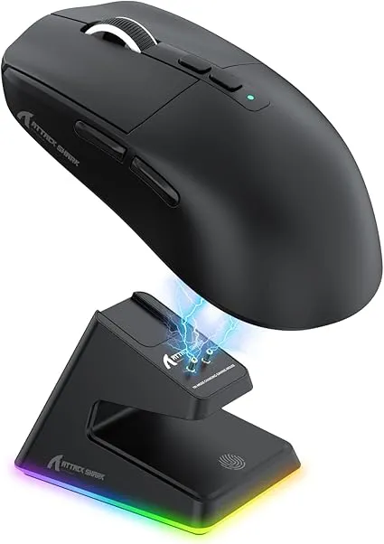 Attack Shark X6 Black Wireless Gaming Mouse