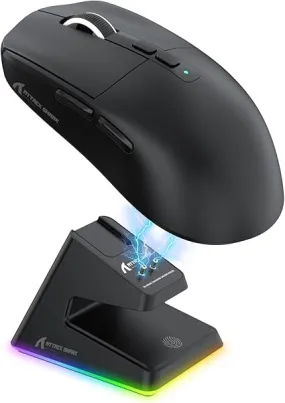 Attack Shark X6 Black Wireless Gaming Mouse