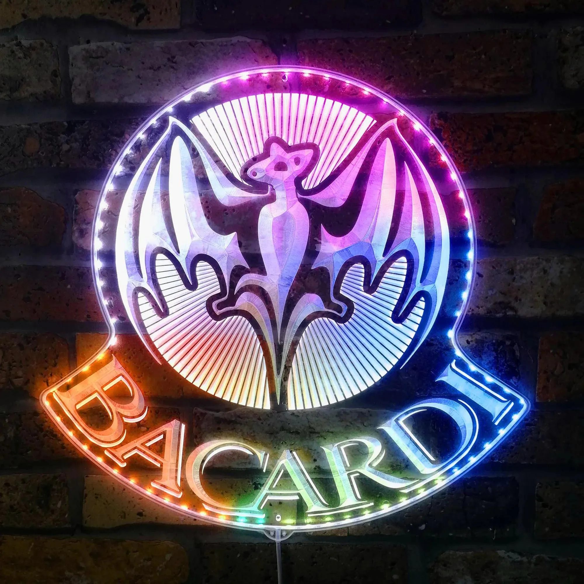 Bacardi RGB LED Sign