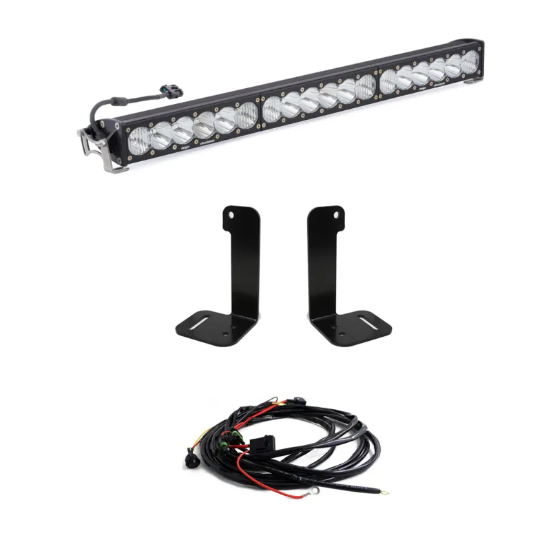 Baja Designs 2018  Jeep Wrangler JL/JT OnX6  30in Bumper LED Light Bar Kit