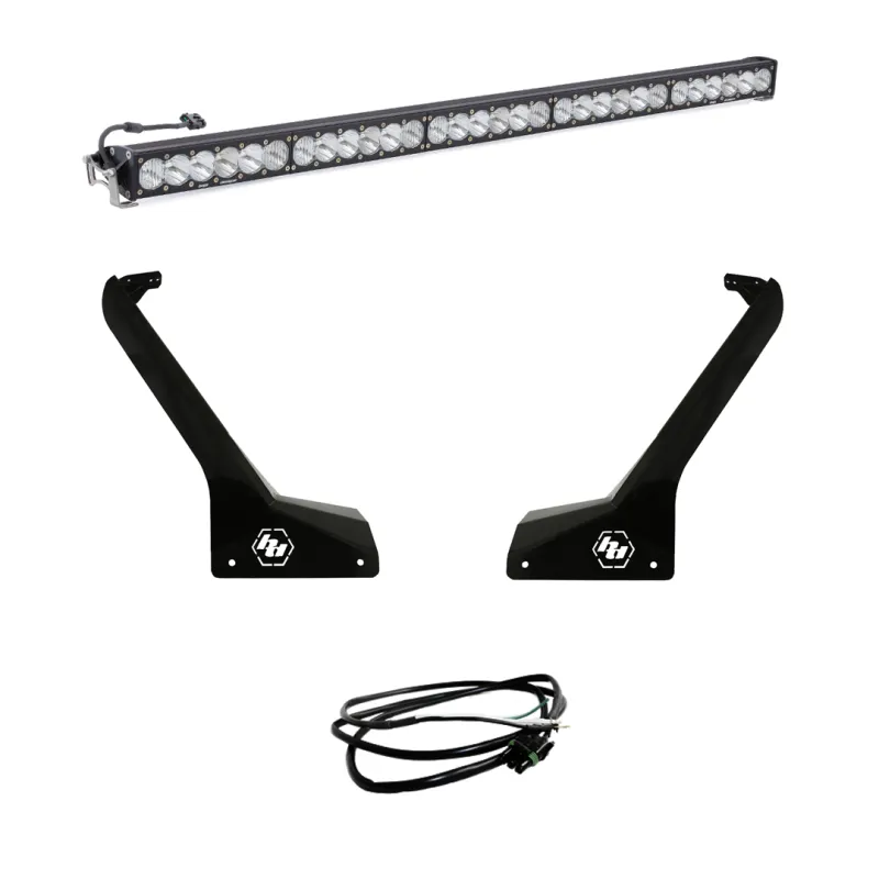 Baja Designs 2018  Jeep Wrangler JL/JT OnX6  50in Roof LED Light Bar Kit w/ Upfitter