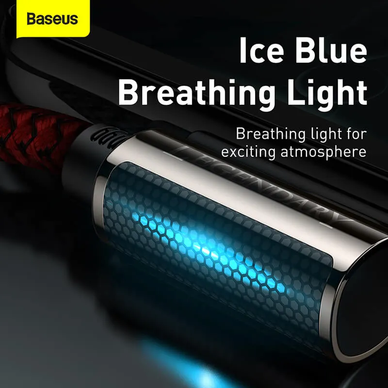 BASEUS PD 66W Elbow USB-C Charging Cable (1M) | Legendary Series QC3.0 Type-C L-Shaped Bend Charger Cable