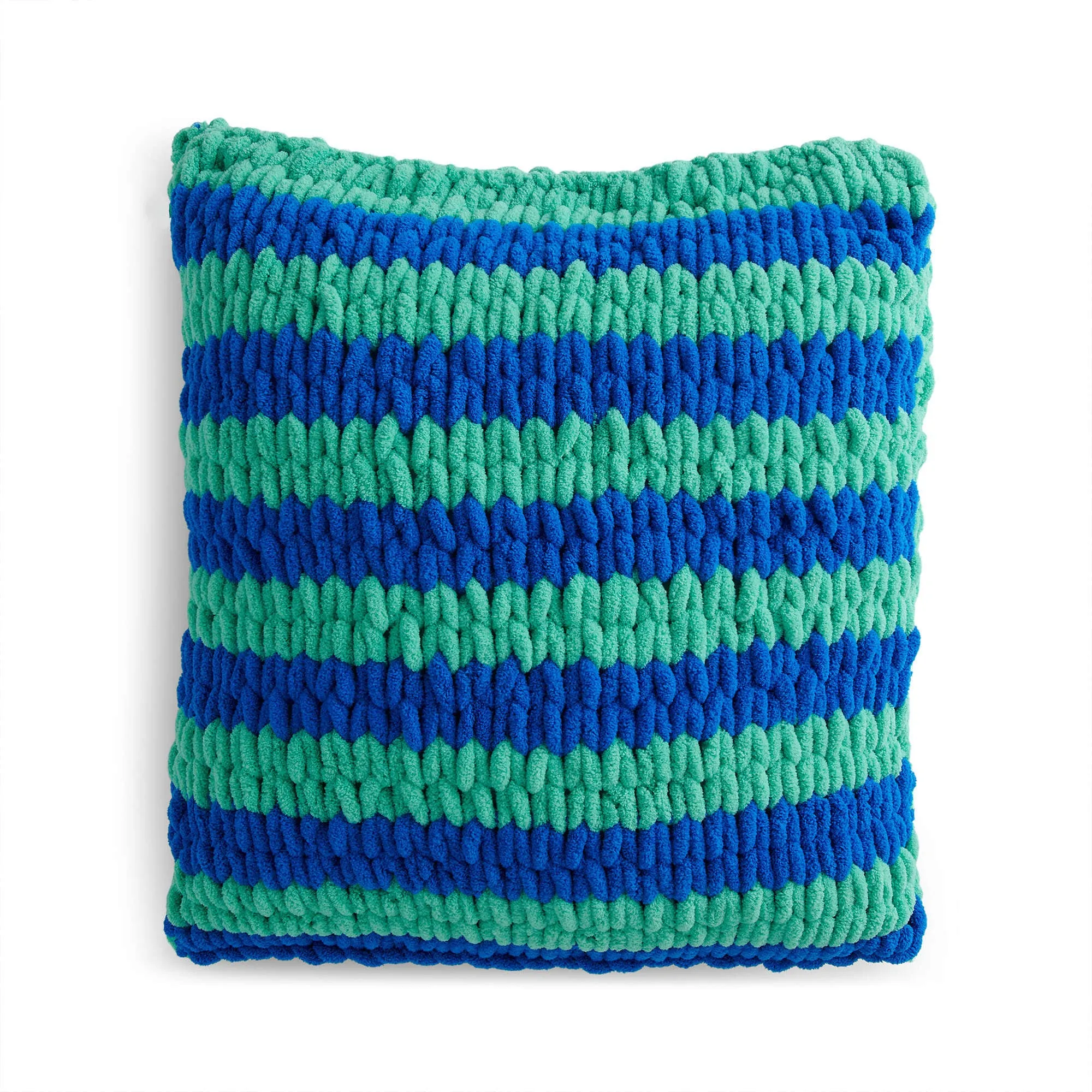 Bernat Craft EZ Striping Pillow
