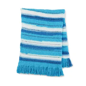 Bernat Soft And Breezy Crochet Blanket