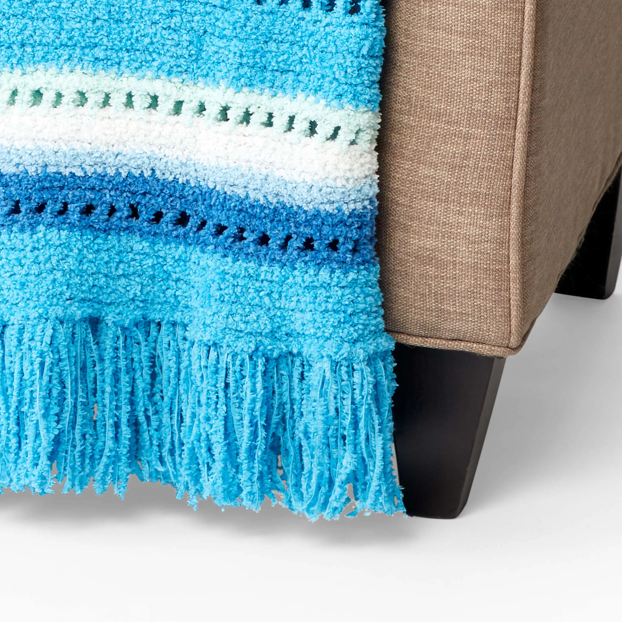 Bernat Soft And Breezy Crochet Blanket