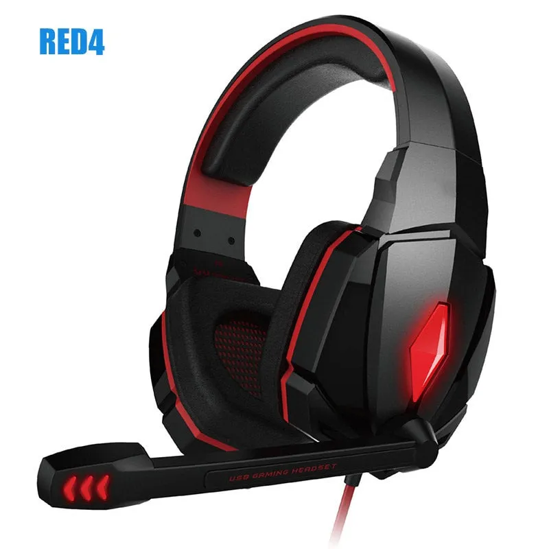 Best Gaming Headphones with Mic Noise Cancellation Soft Pads Design