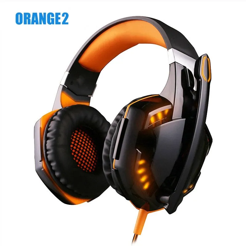 Best Gaming Headphones with Mic Noise Cancellation Soft Pads Design