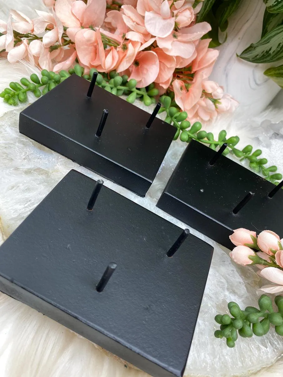 Black Prong Crystal Stand