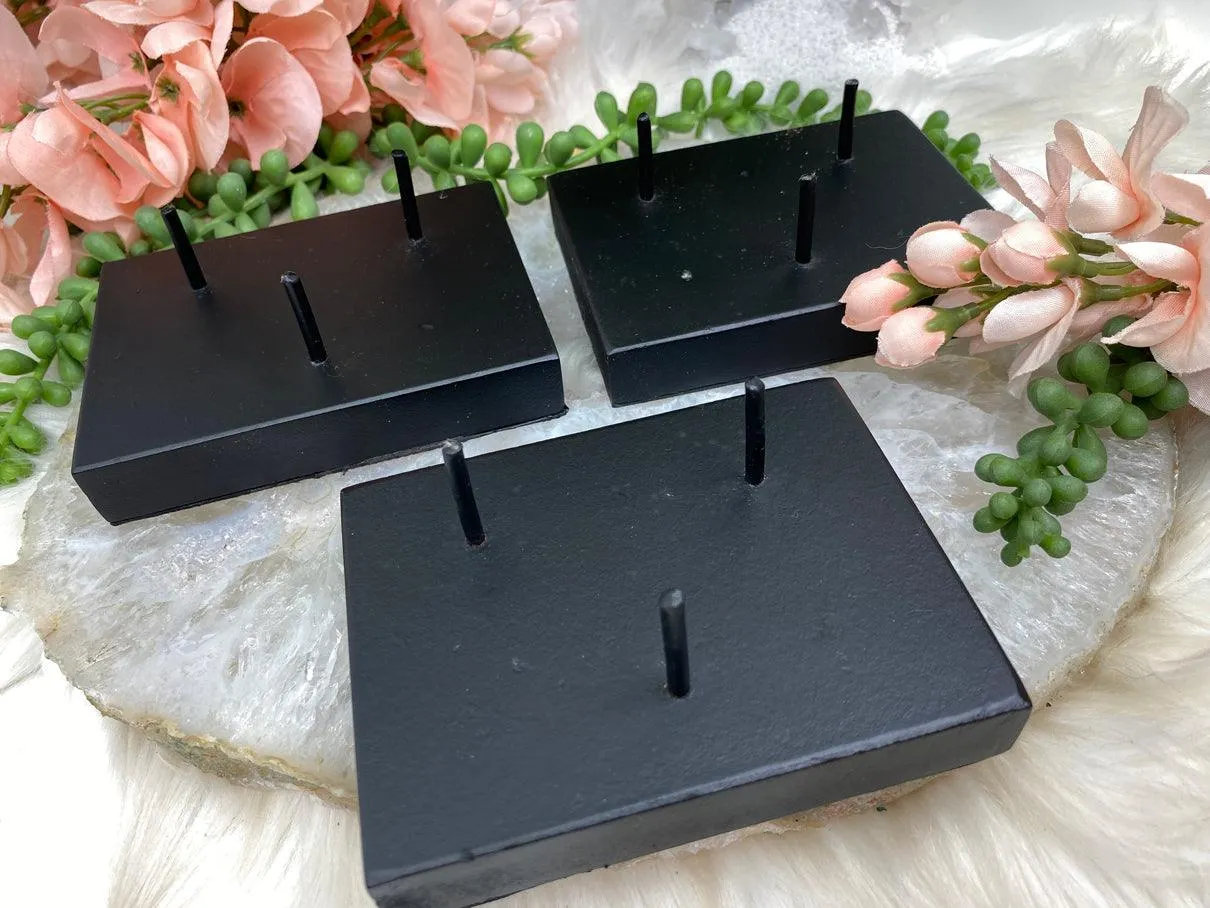 Black Prong Crystal Stand