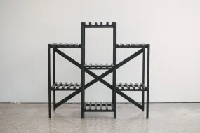 Black Slat Shelf