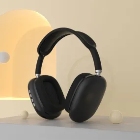 Bluetooth 5.1 Wireless P9 Headphones with Subwoofer, AUX & TF Card Compatibility