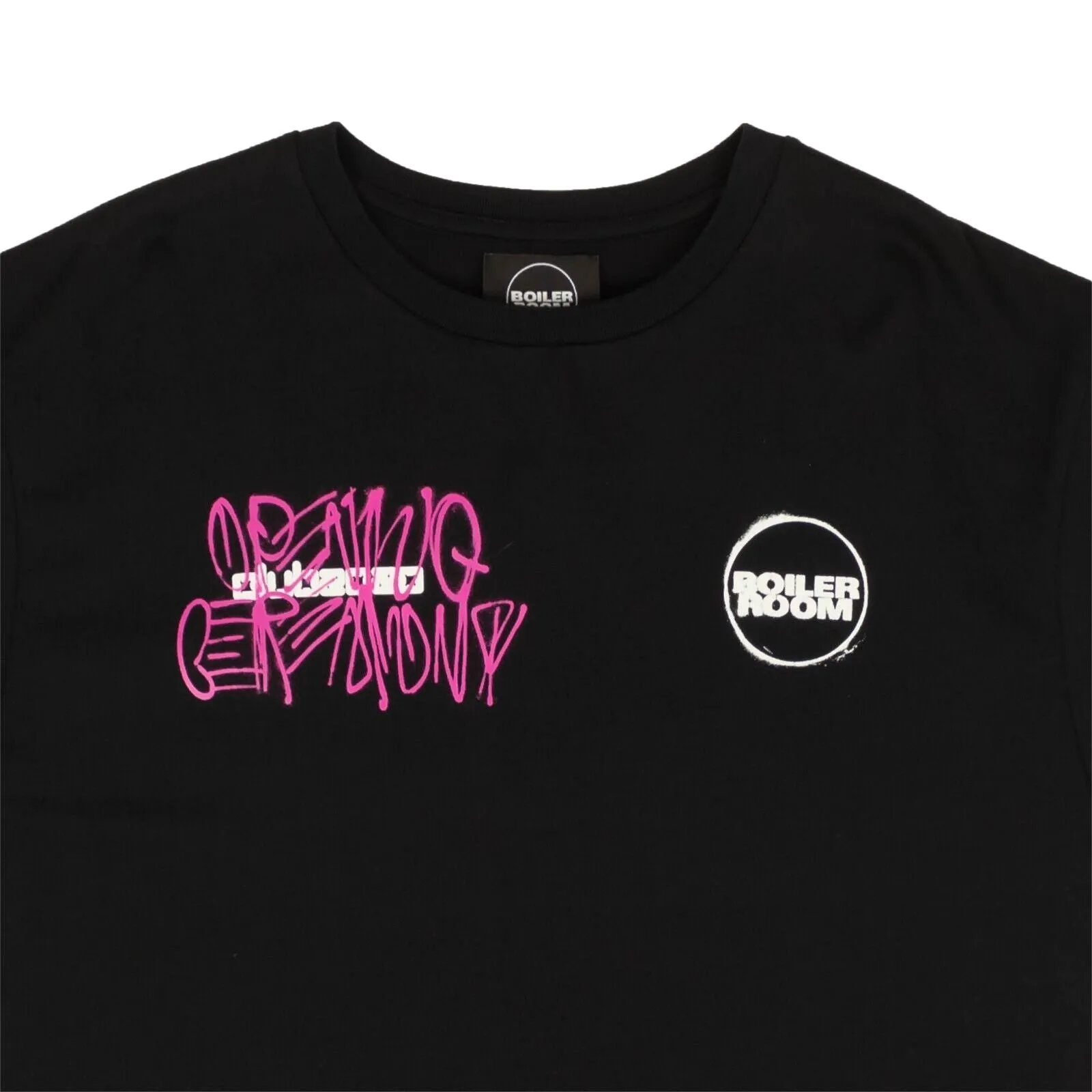 BOILER ROOM Black World Tour Short Sleeve T-Shirt