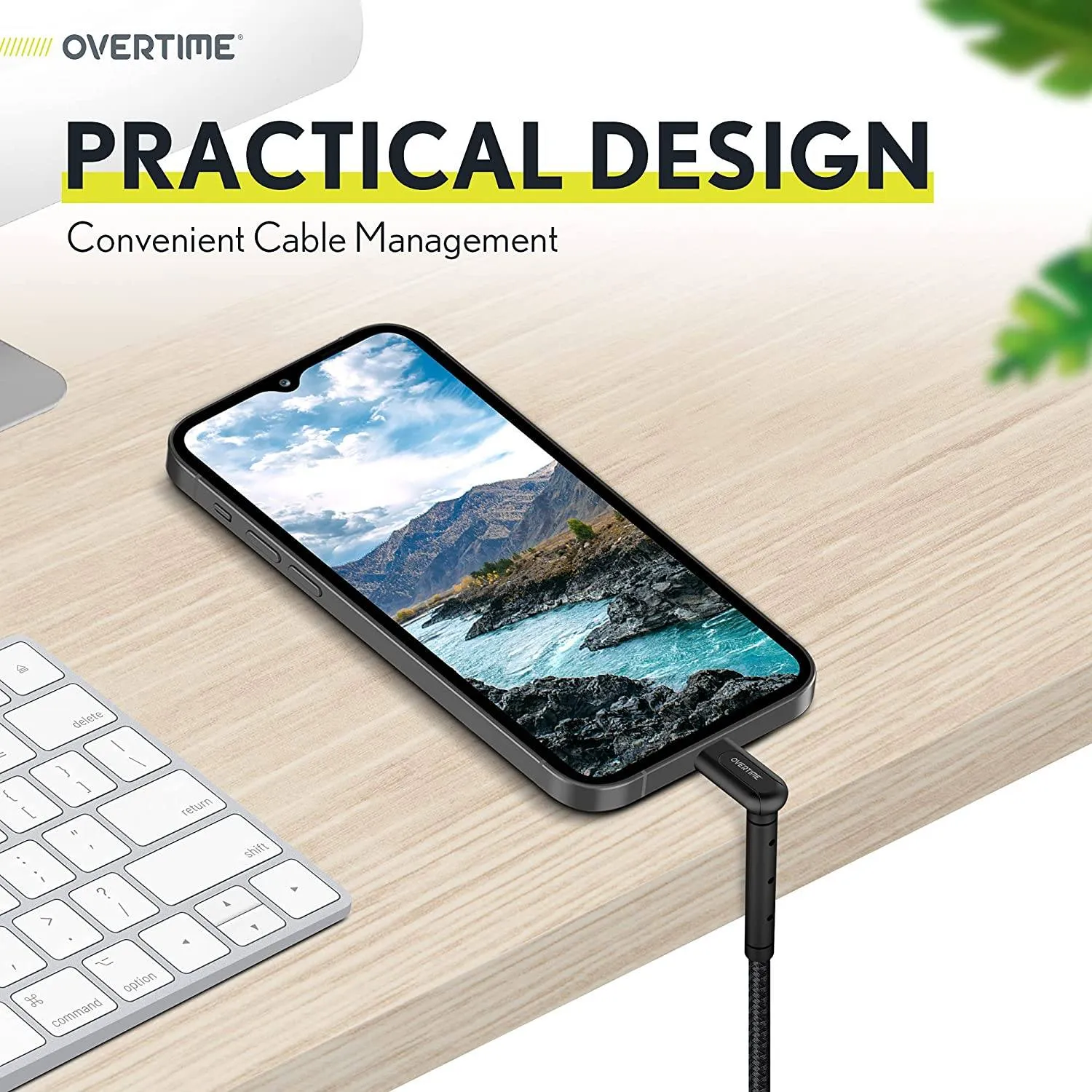 Braided Nylon High Speed Micro USB 90 Degree Charging Cable