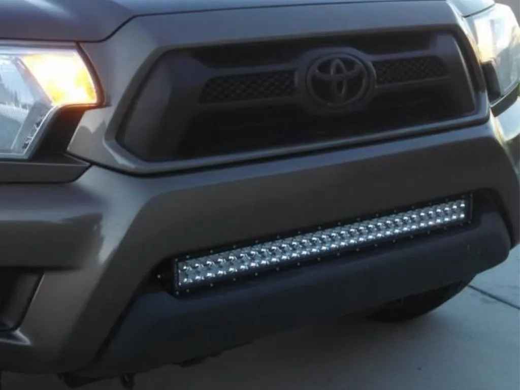 Cali Raised LED 2005-2015 Toyota Tacoma 32" Lower Bumper Flush LED Light Bar Brackets Kit