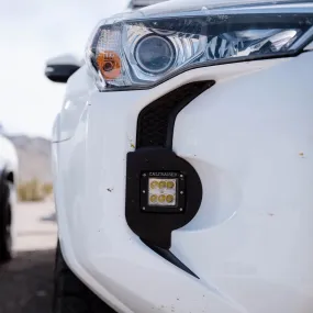 Cali Raised LED 2014-2022 Toyota 4Runner/ 2023 TRD LED Fog Light Pod Replacements Brackets Kit