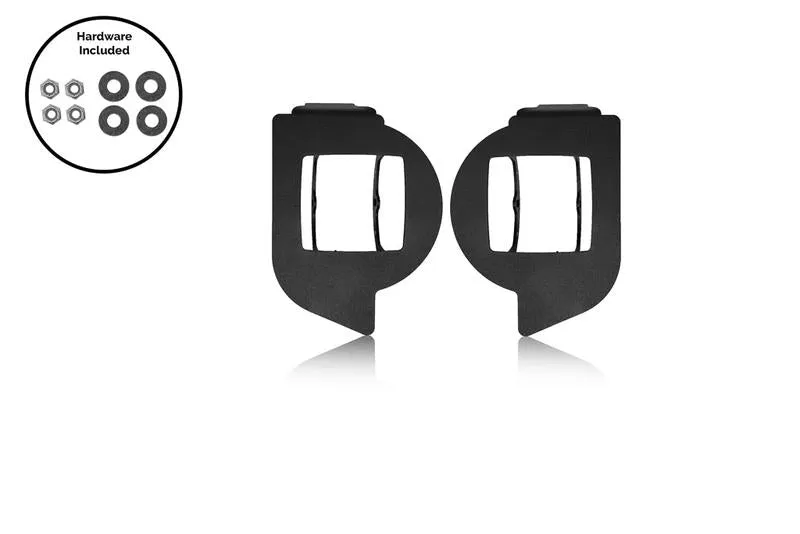 Cali Raised LED 2014-2022 Toyota 4Runner/ 2023 TRD LED Fog Light Pod Replacements Brackets Kit