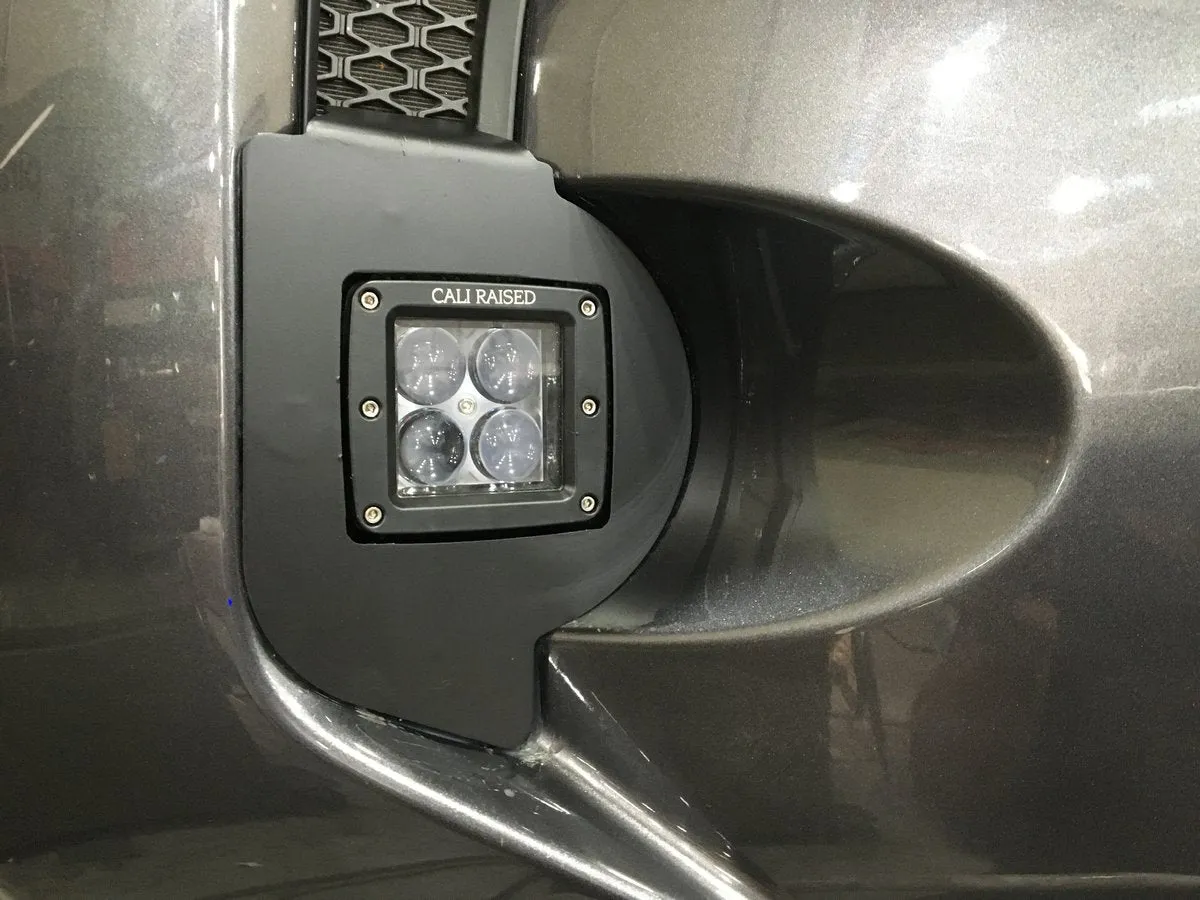 Cali Raised LED 2014-2022 Toyota 4Runner/ 2023 TRD LED Fog Light Pod Replacements Brackets Kit