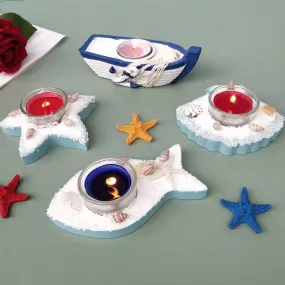 Candle stands in four different variants