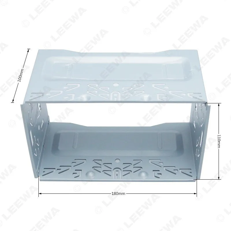 Car Radio 2DIN Installation Metal Cage Kits Brackets/Screws/Keys
