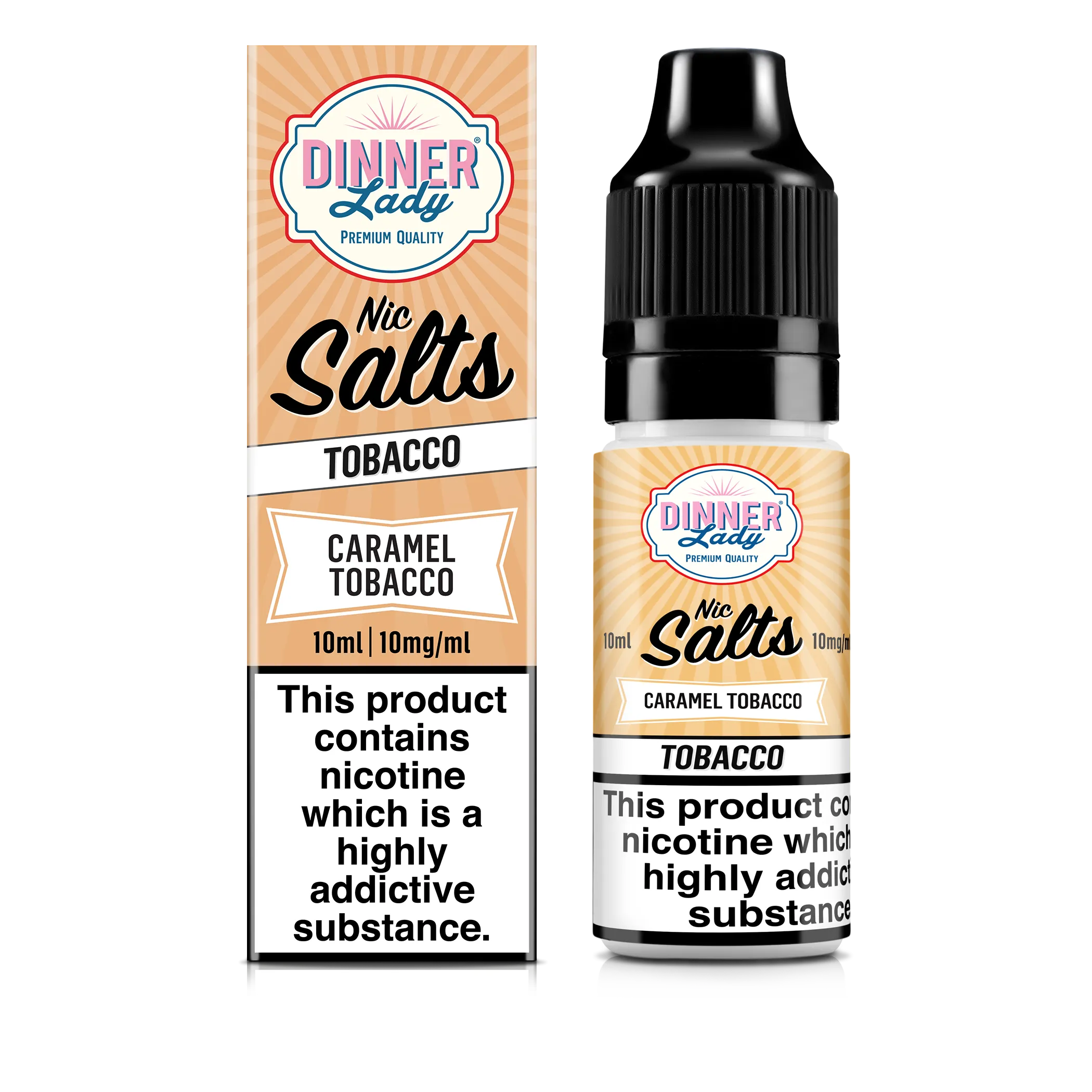 Caramel Tobacco Nic Salts 50:50 10ml E-Liquid