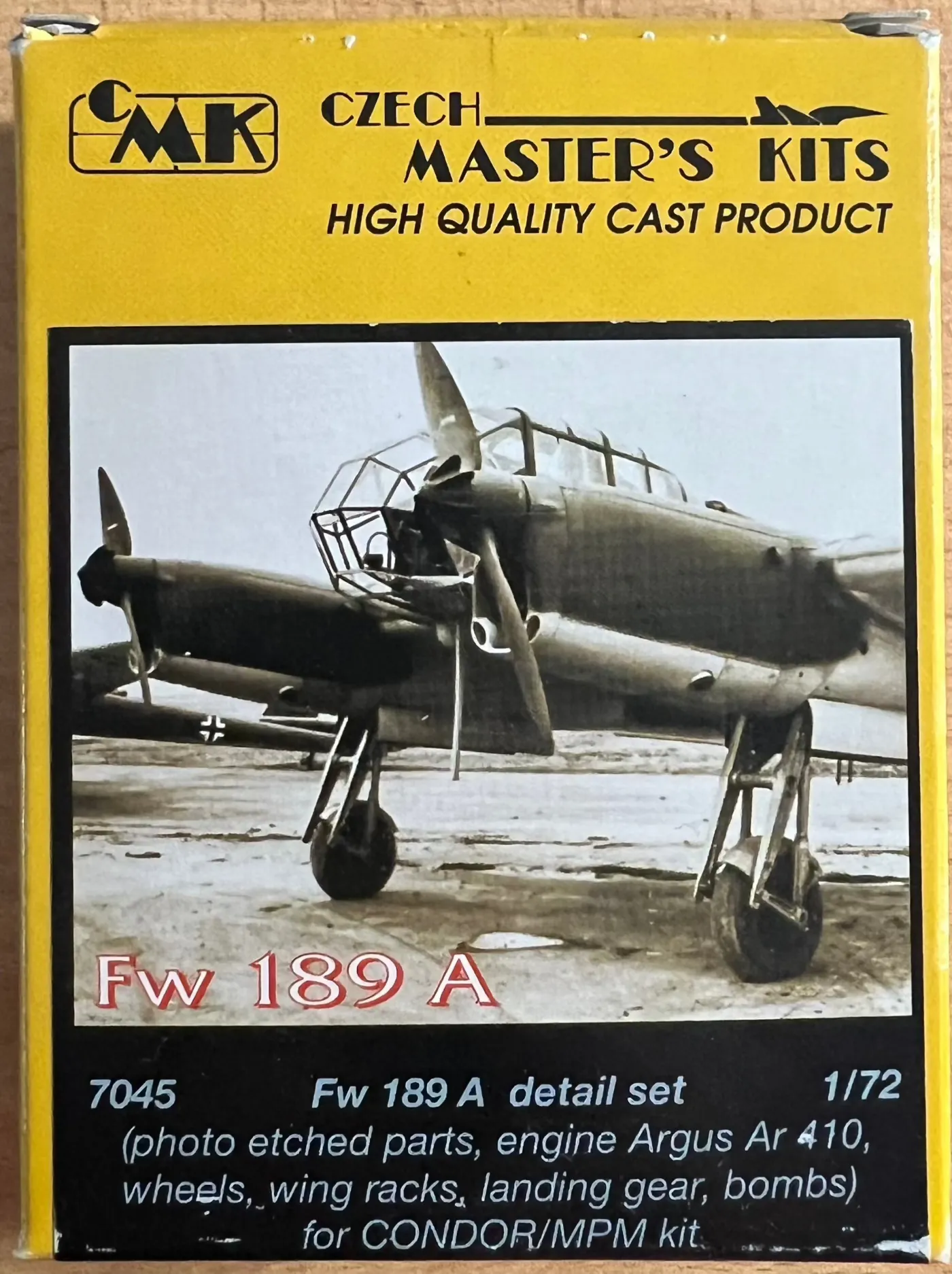 CMK 7045 1/72 Fw189A Detail Set (Pre-Owned)