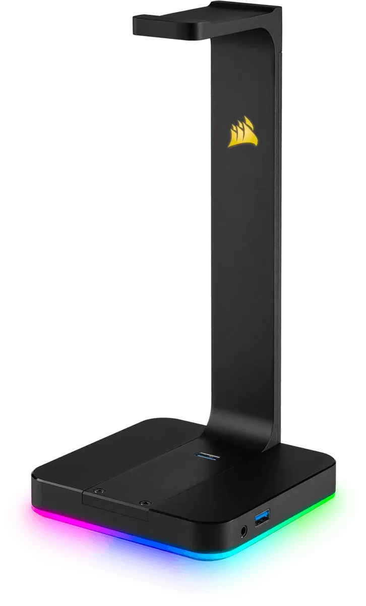 Corsair Gaming ST100 RGB Premium Headset Stand With 7.1 Surround Sound