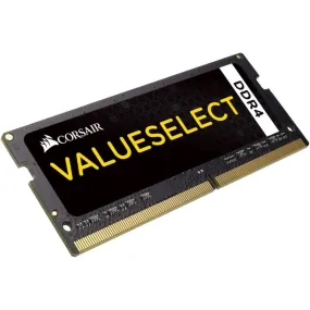 Corsair Value Select SODIMM 16GB (1x16GB) DDR4 2133MHz C15 Memory for Laptop/Notebooks - Black
