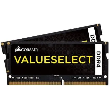 Corsair Value Select SODIMM 16GB (1x16GB) DDR4 2133MHz C15 Memory for Laptop/Notebooks - Black