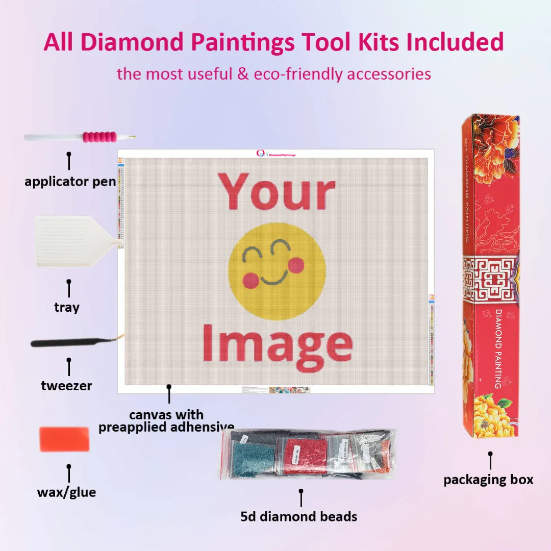 Custom Diamond Painting from Photo Turn Your Photo Into Diamonds Art