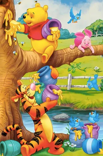 Cute Cartoon Diamond Painting Kit, Full Round/Square 5D Diamonds