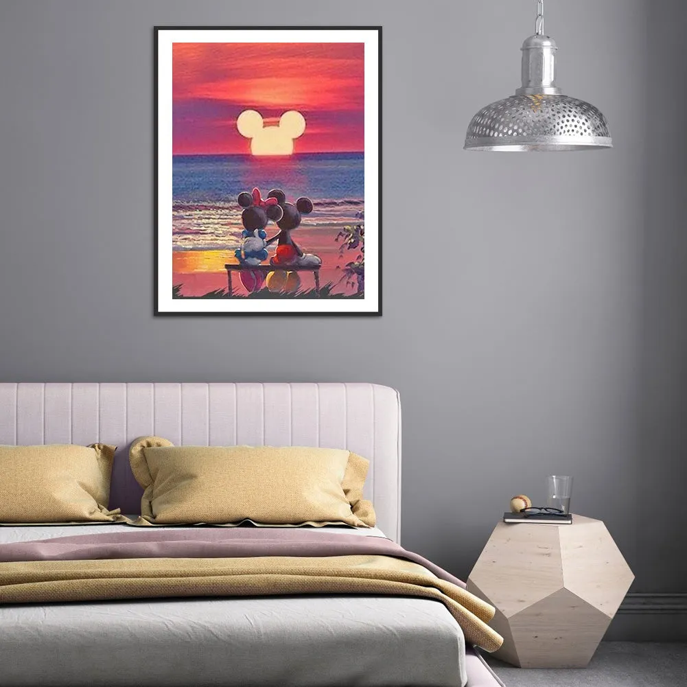 Diamond Painting-Full Round Drill Mickey Mouse(40*50CM)