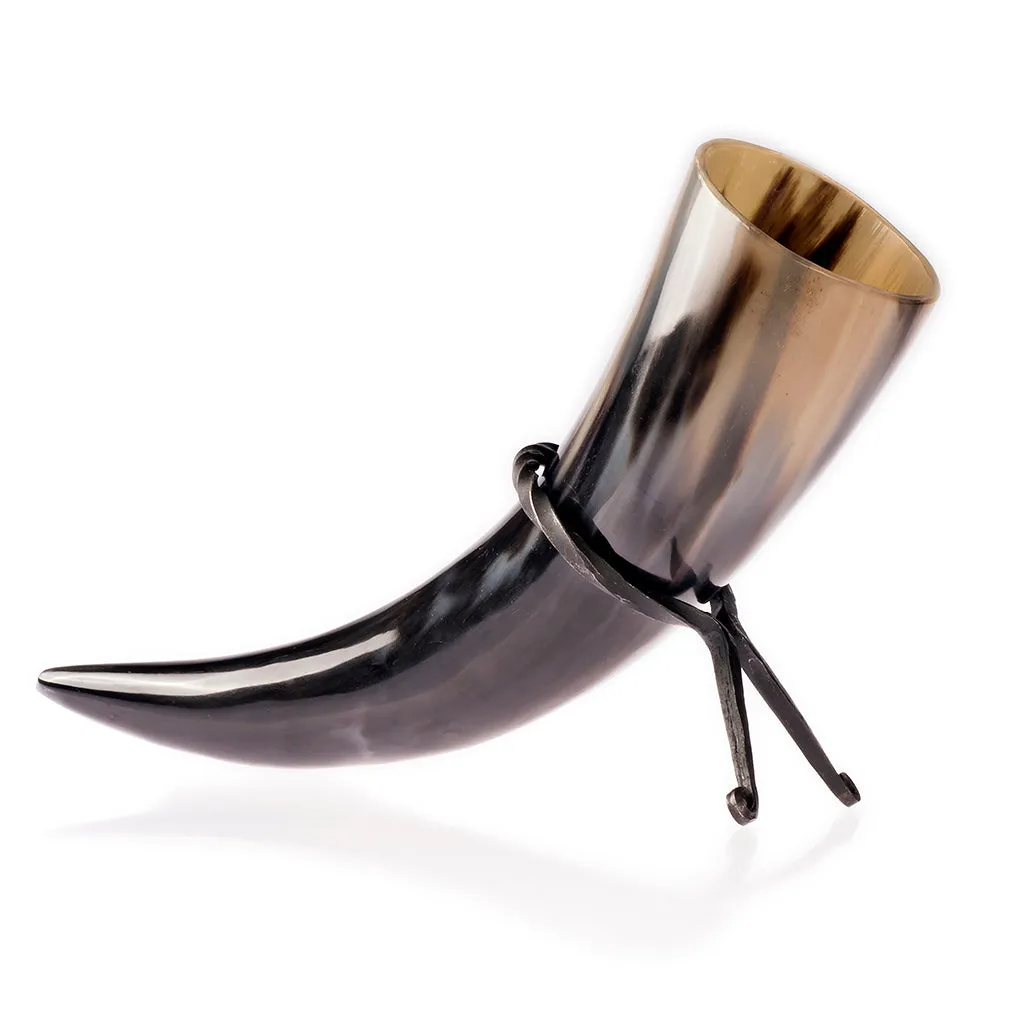 Drinking Horn Stand, Hand Forged