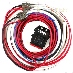 DS18 Marine Grade 4 Gauge Installation Wiring Kit OFC Tinned Copper MOFCKIT4