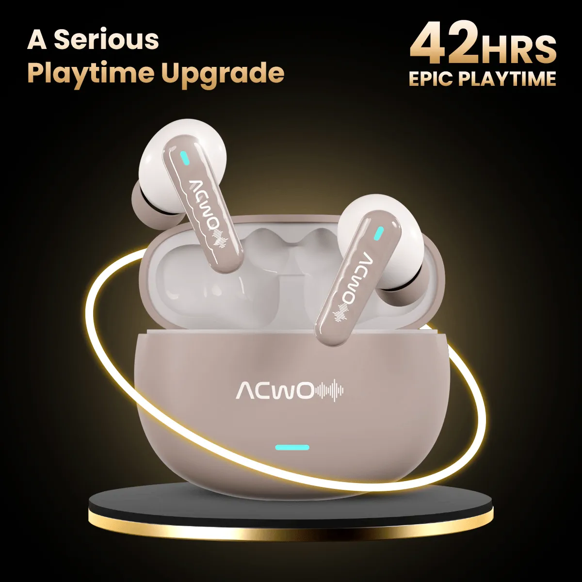 DwOTS 727 - Calling Fuscous Grey Earbuds