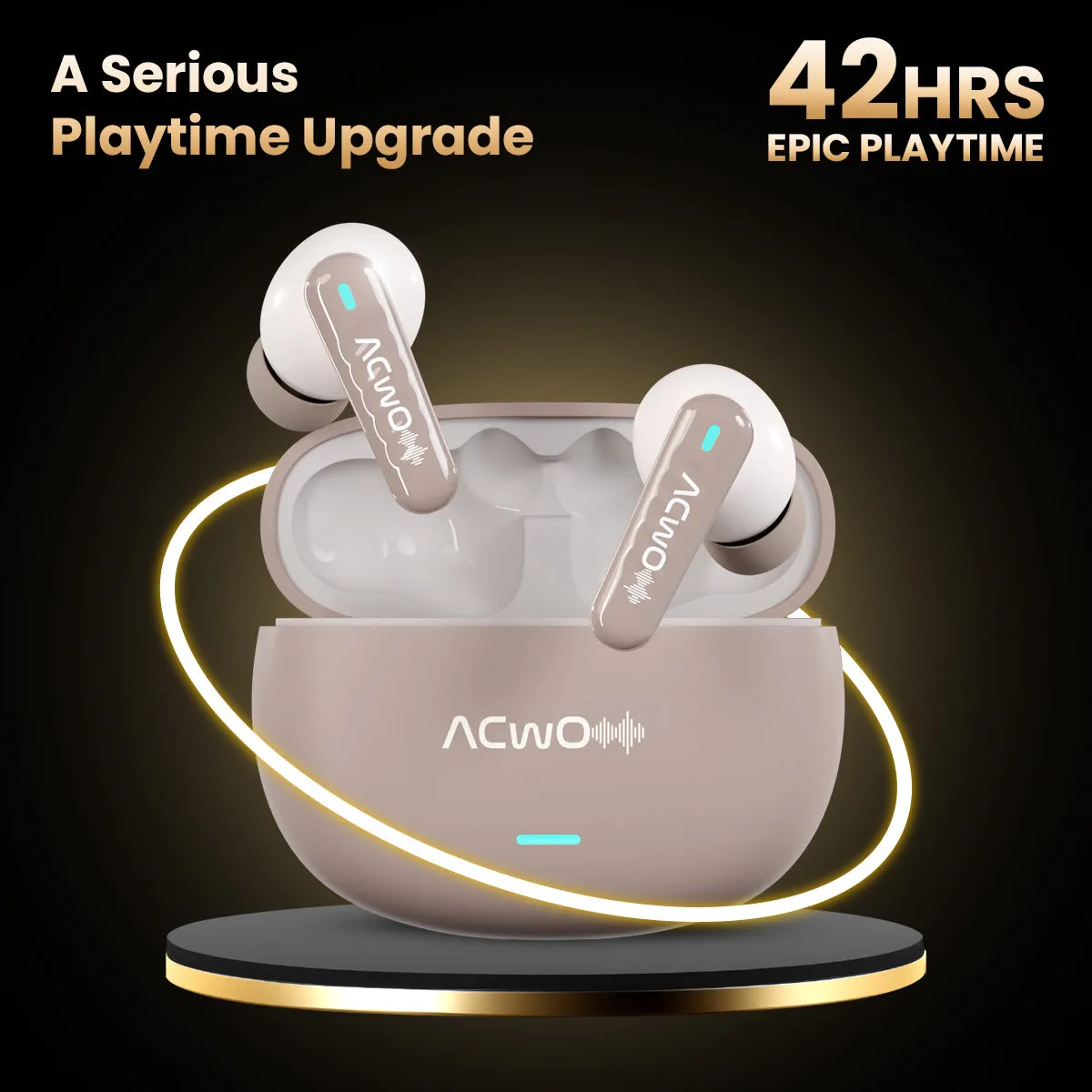 DwOTS 727 - Calling Fuscous Grey Earbuds