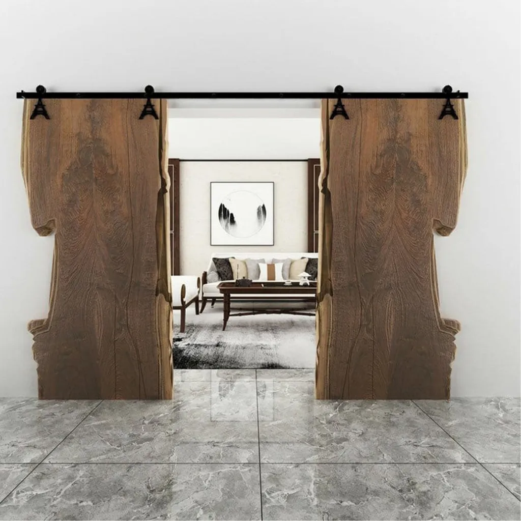 Eiffel Tower Single/Double Barn Door Hardware Kit