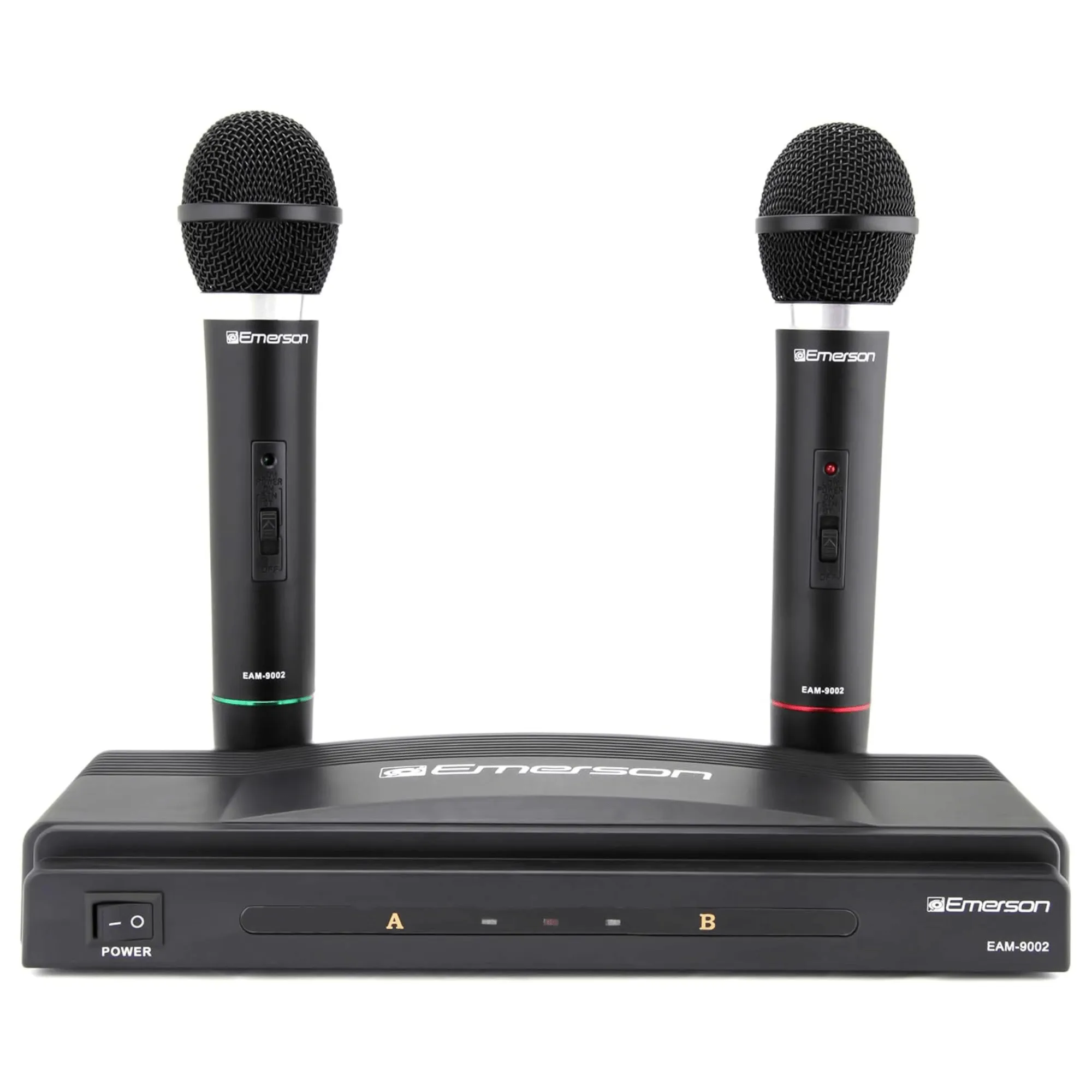 Emerson Professional Dual Microphone Kit with Wireless Transmitter