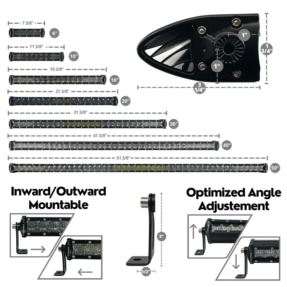 Extreme LED - 18" Extreme Single Row 90W Combo Beam LED Light Bar