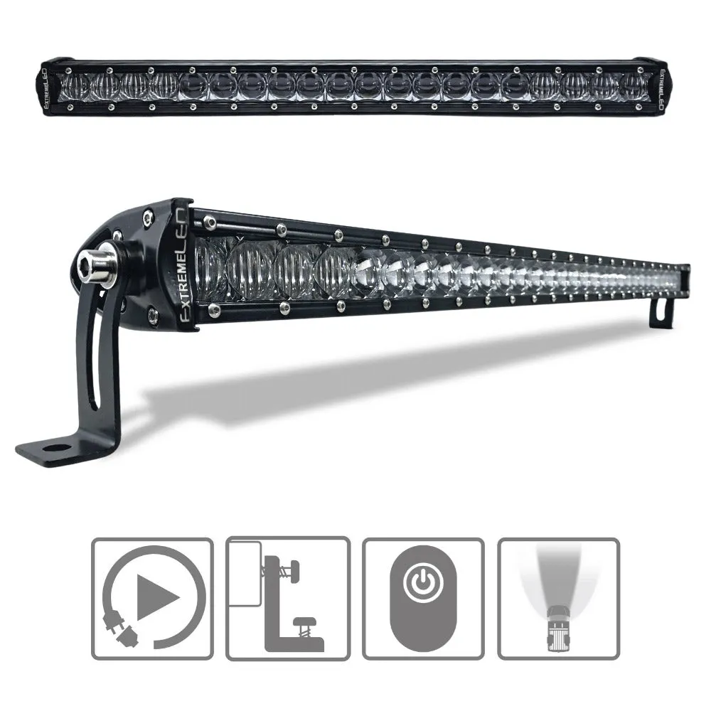 Extreme LED - 20" Extreme Single Row 100W Combo Beam LED Light Bar
