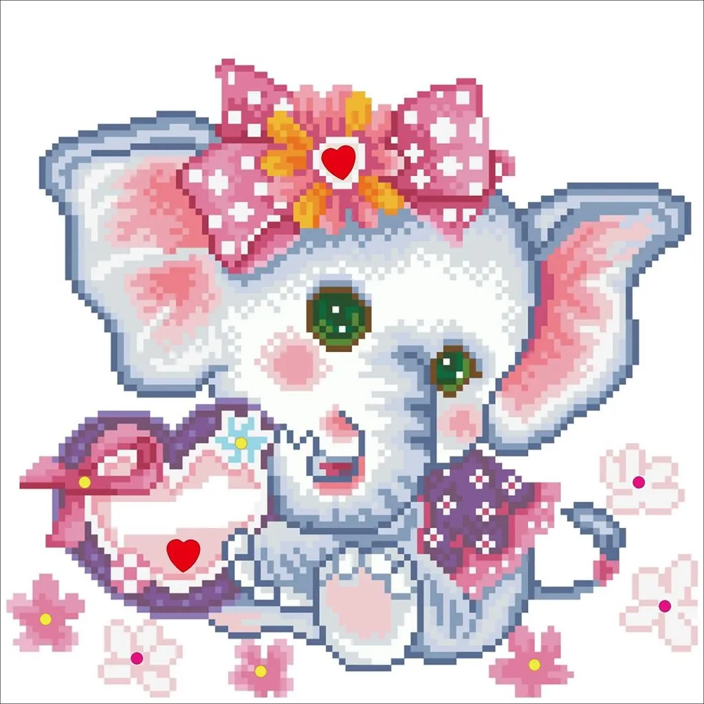Faith Elephant, Diamond Dotz